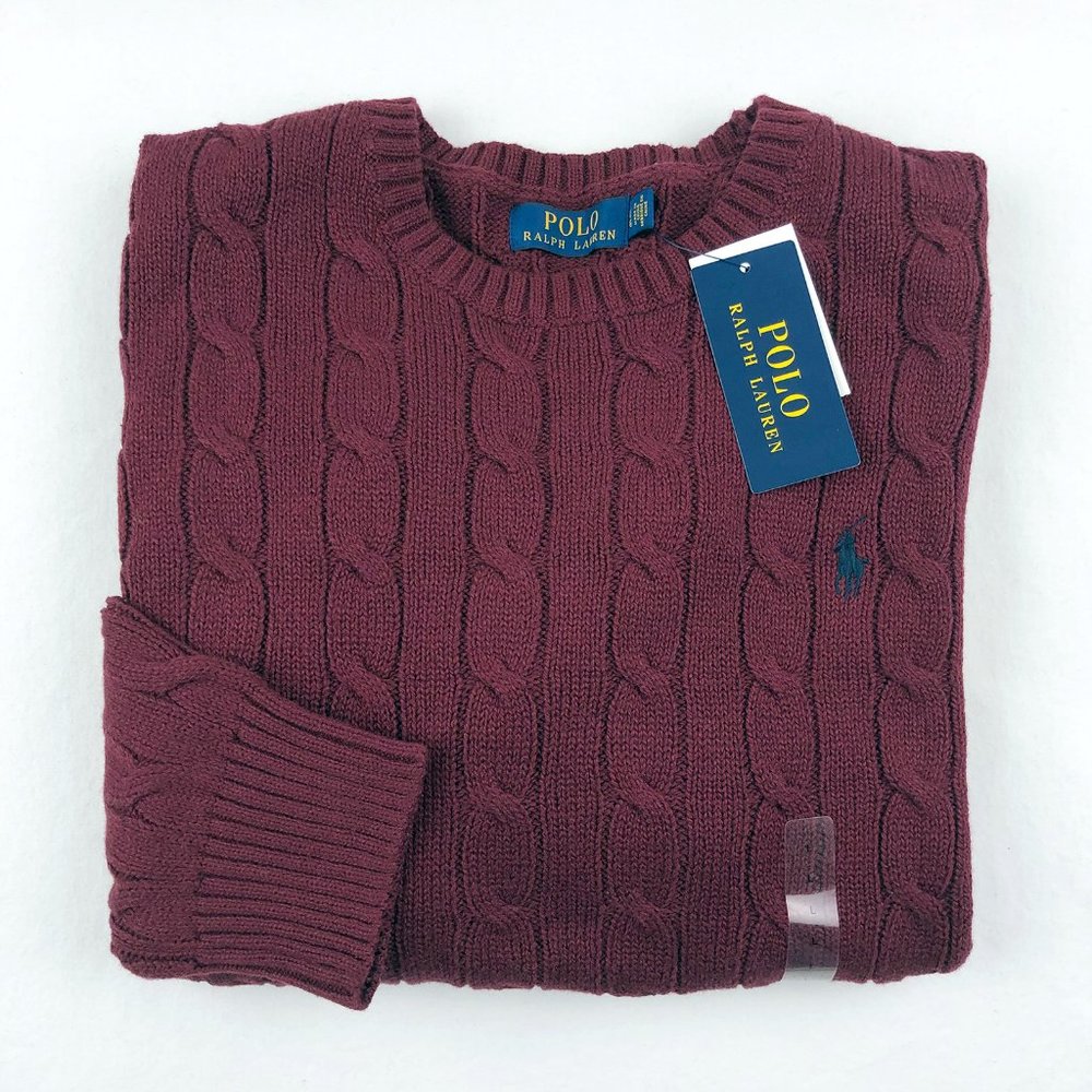 Polo Ralph Lauren Men's Cable-Knit Sweater - Picture 1 of 7